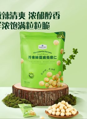 山姆会员超市代购CostcoSam坚果籽仁零食MM芥末味夏威夷果仁