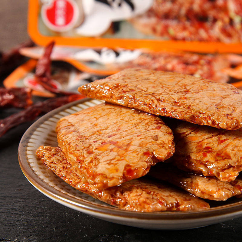 包邮 顺天缘炙烤厚切手撕素牛排24gx20包 香辣味黑椒味休闲零食