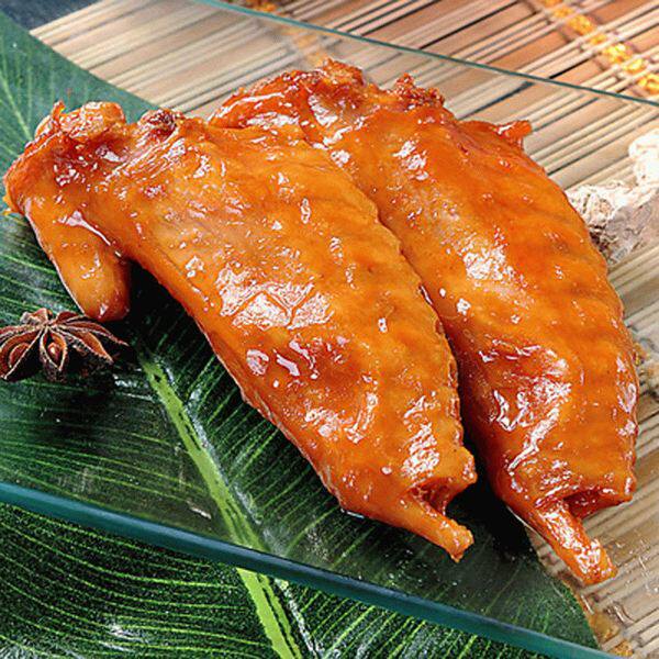 逍遥派盐焗火鸡翅卤鸡翅120g五香味凤翅袋装即食肉食佐餐下酒零食