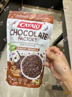 香港代购 美国CATALO家得路 朱古力脆脆原片燕麦片 即食 340g