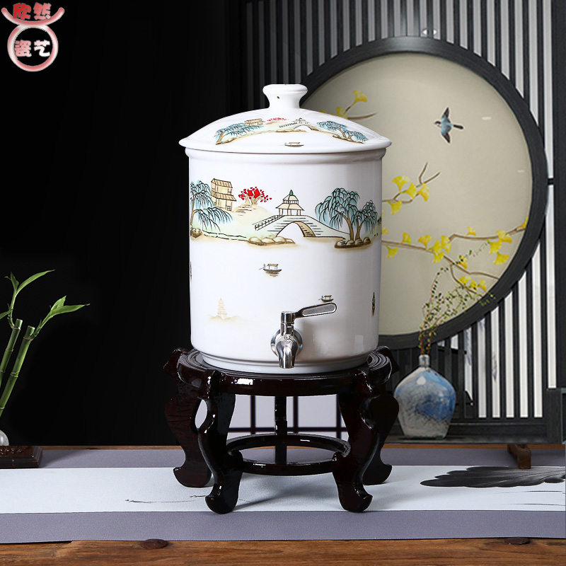 陶瓷大容量耐高温带家用滤网