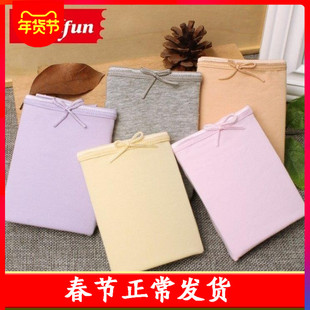 正品 头 蝶安芬女士中高腰全棉质马卡龙浅色系纯色棉小平角内裤