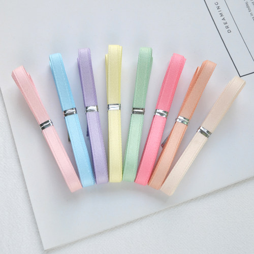 6MM哑光棉丝带彩带涤棉