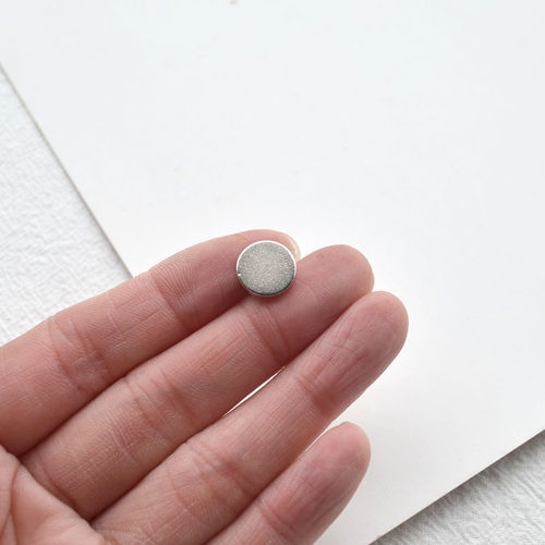 diy小圆吸铁石饰品配件吧唧托