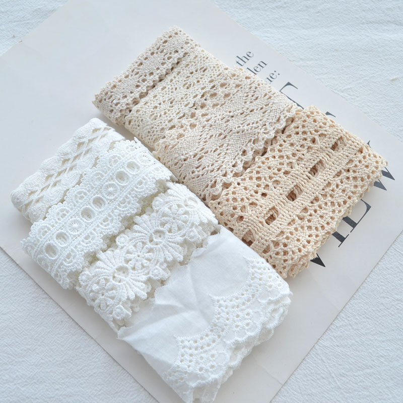 白色花边刺绣蕾丝手工配件辅料