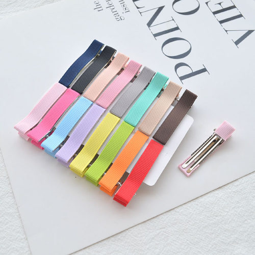 diy夹子手工儿童头饰罗纹带