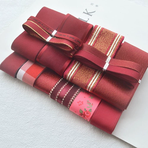 Высококлассная лента ручной работы, заколка для волос, набор материалов с бантиком, аксессуар для волос для детей и взрослых, «сделай сам»