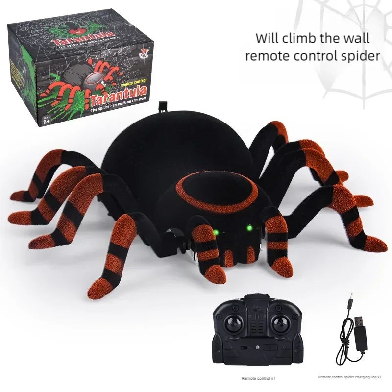 Crawling Spider 2.4G RC Toys Electric Light with Sound Effec