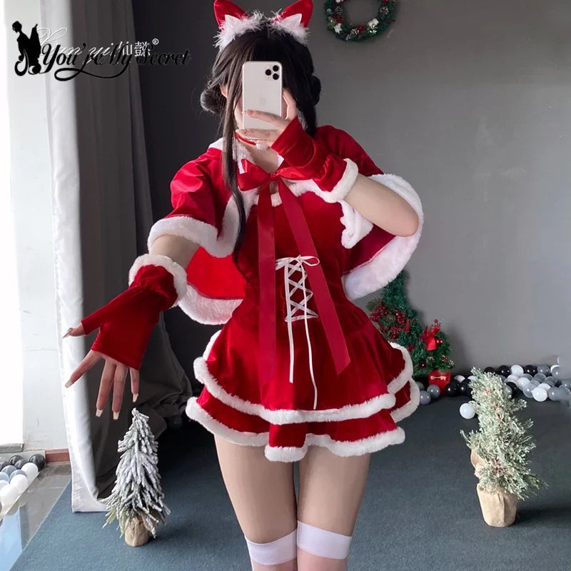 [You're My Secret] Christmas Dress Suit Women Xmas Cosplay C