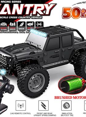 16103 Fast Rc Cars 50km/h 1/16 Off Road 4WD with LED Headlig