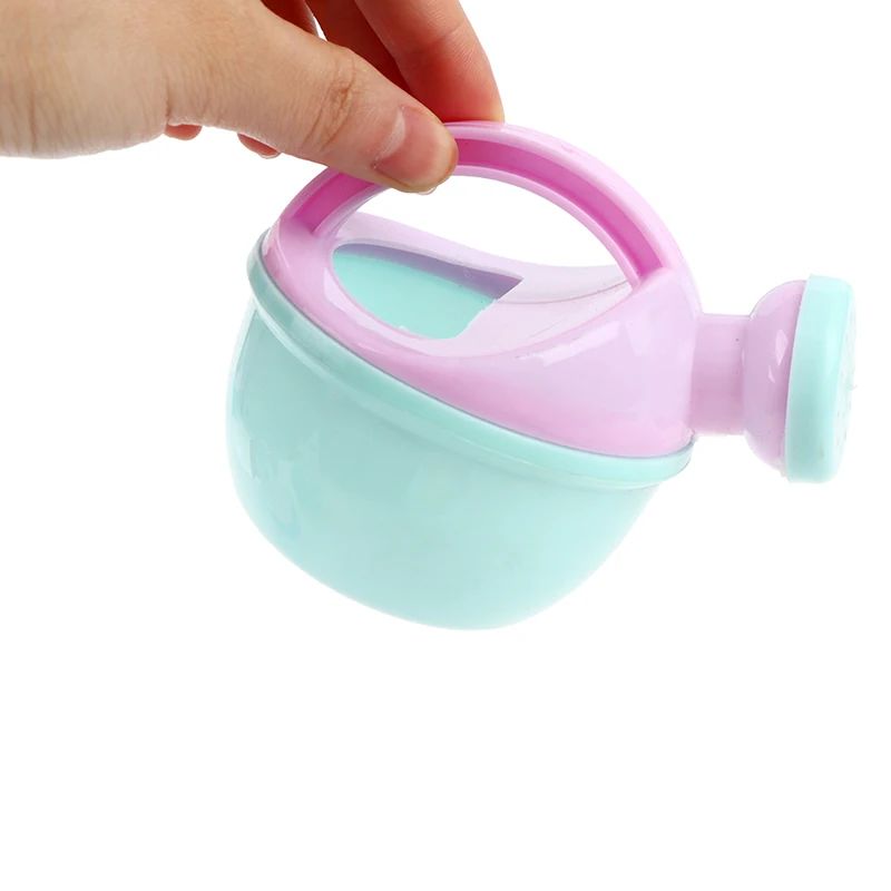 1PCS Baby Bath Toy Colorful Plastic Watering Can Watering Po