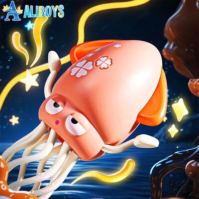 Electronic Dancing Octopus Auto-Avoid Crawling Pet Cartoon I