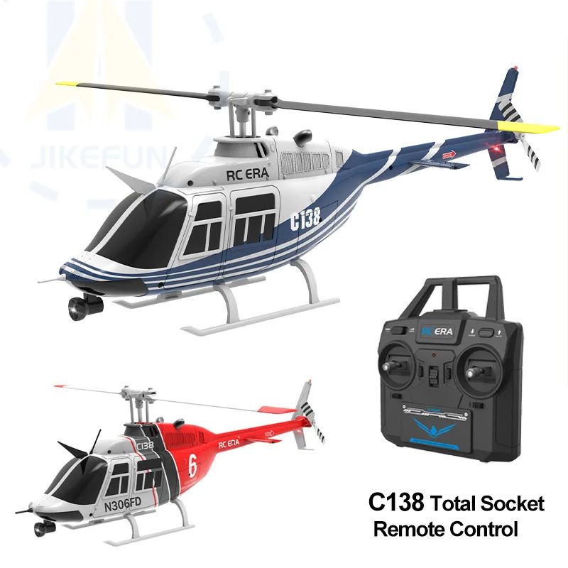 Upgrade C138 RC Helicopter 1:33 Simulation Airplane 6 Axis G