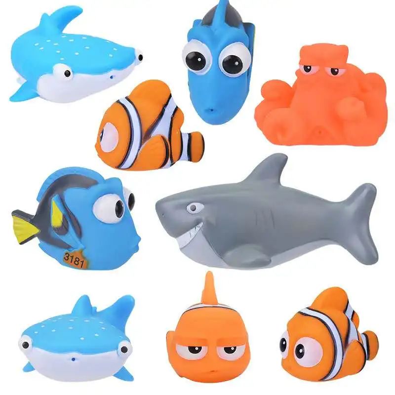 Baby Bath Toys Finding Nemo Dory Float Spray Water Squeeze T
