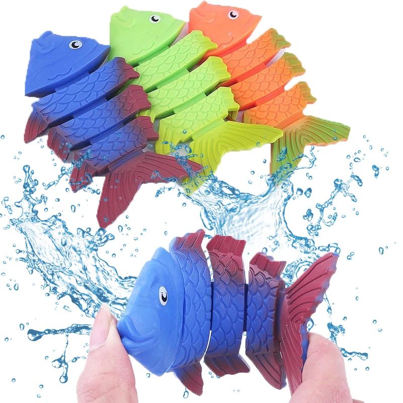 3pcs Diving Funny Fish Bone Summer Outdoor Party Diving Octo