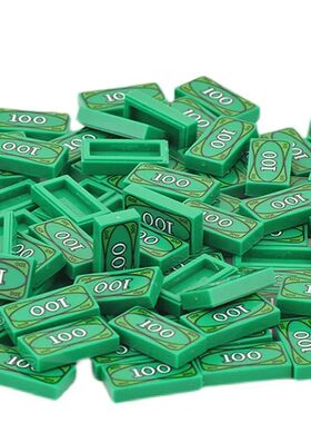 Cash Dollar Bill City Gold Silver Money Coins Brick reasure