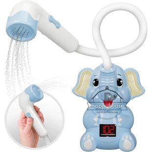 Baby Bath Toys Bath Shower with Shower Thermometer Electric