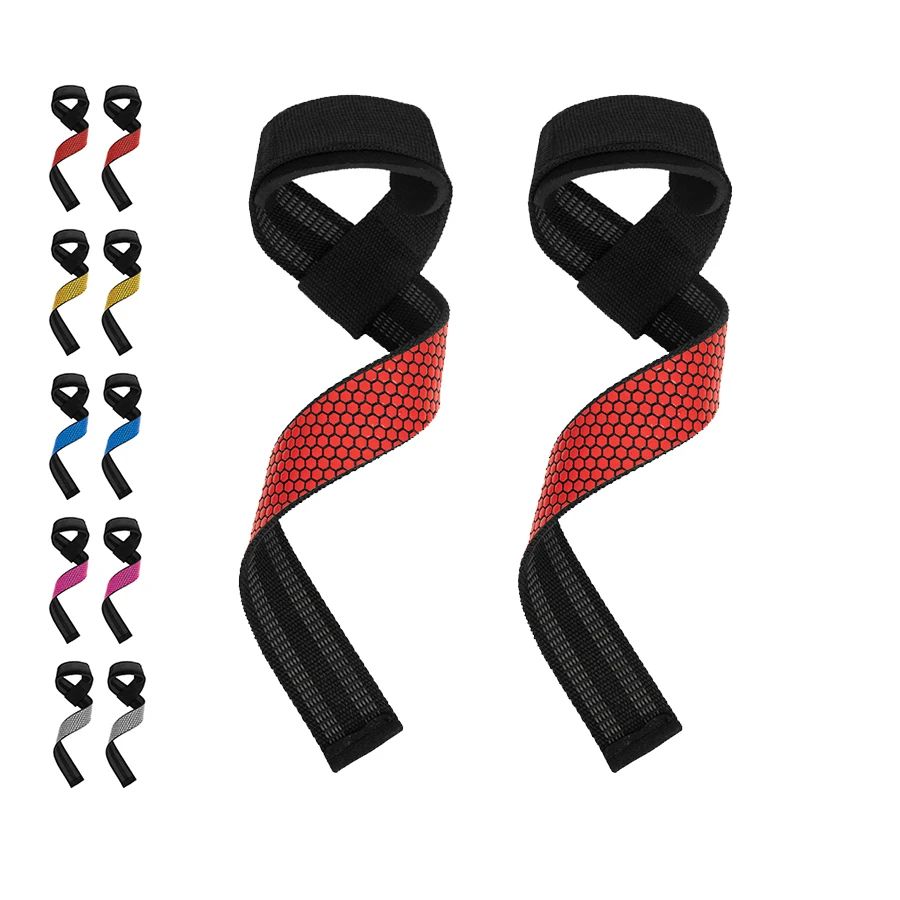 Weight lifting Wrist Straps Srength Training Lift Exercise W