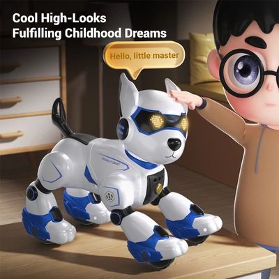 RC Robot Electronic Dog Funny Stunt Dog Voice Command Progra