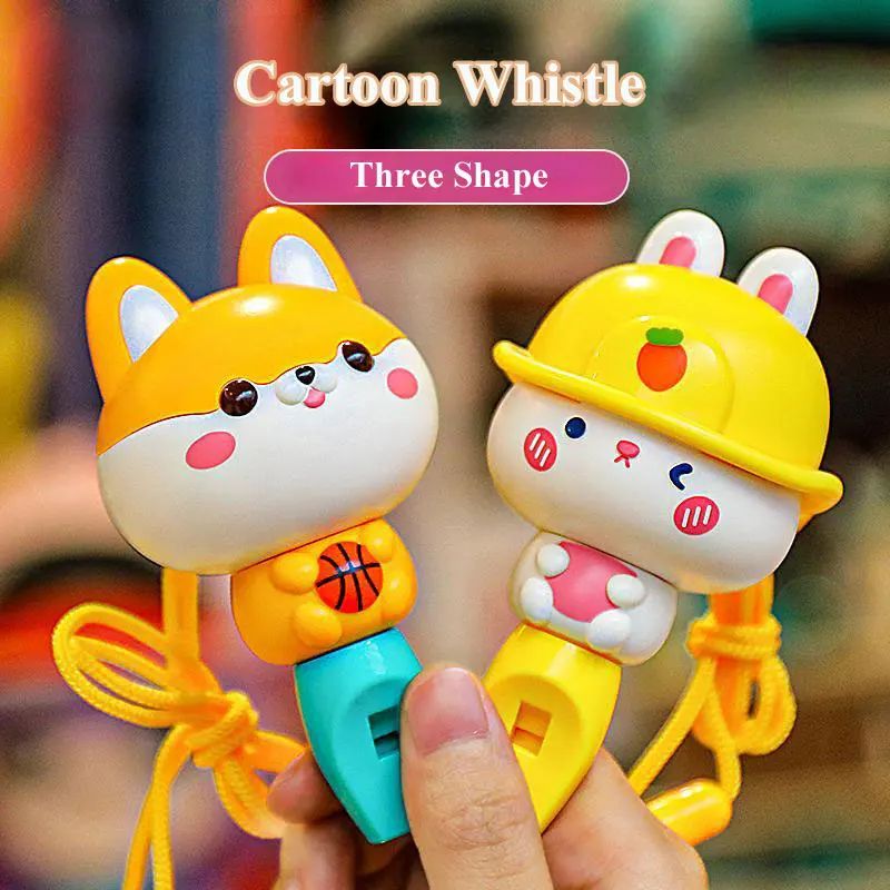Cute Rabbit Baby Whistle Water Dinosaur/Dog Whistling for Ki