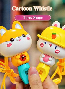 Cute Rabbit Baby Whistle Water Dinosaur/Dog Whistling for Ki