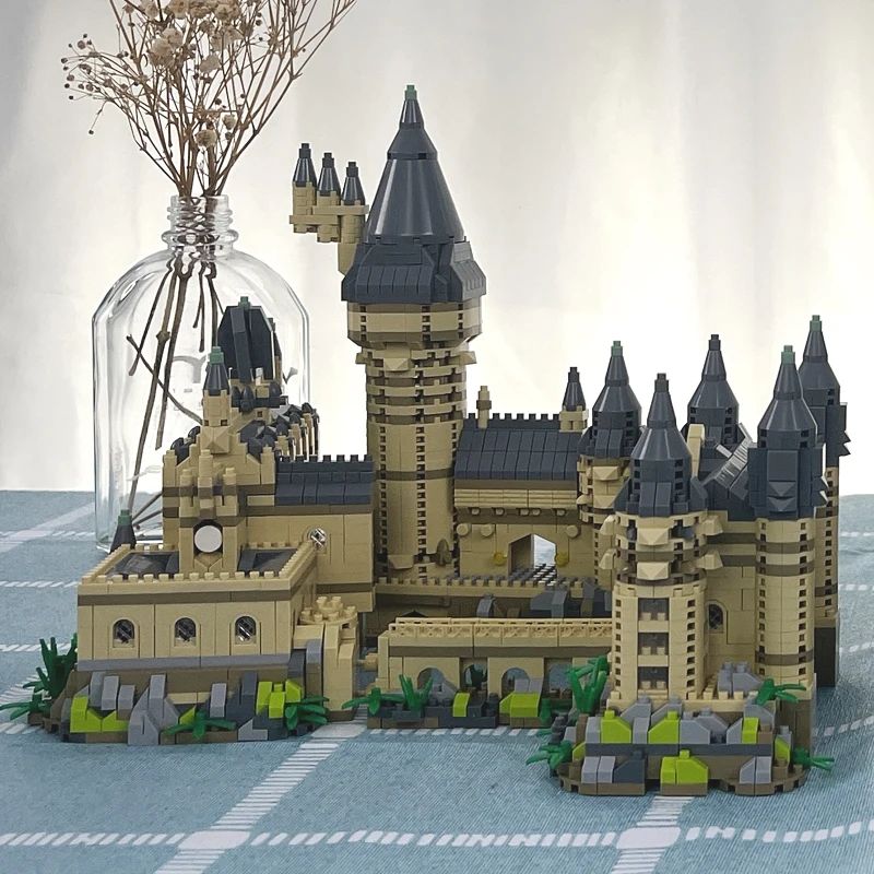 Micro Building Blocks Hogwarts School Harry Potter Castle Br