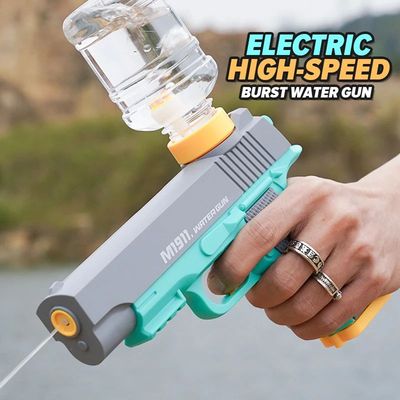 Electric Water Gun Kids Toy High Speed Burst Soaker Automati