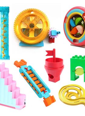 Marble Run Electric Spiral Lift Wheel Roller Coaster Ladder