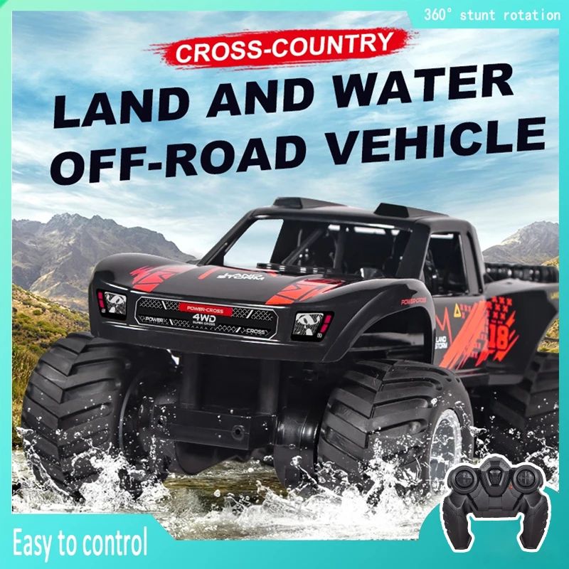JJRC Q156 4WD 2.4G Amphibious Off-road Climbing RC Flip Stun