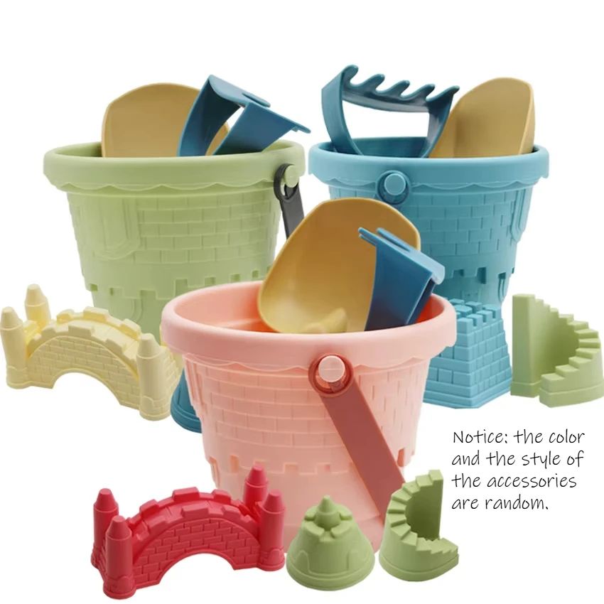 Children's Castle Sand Digging Sets Sand Scoop Summer Toy Be