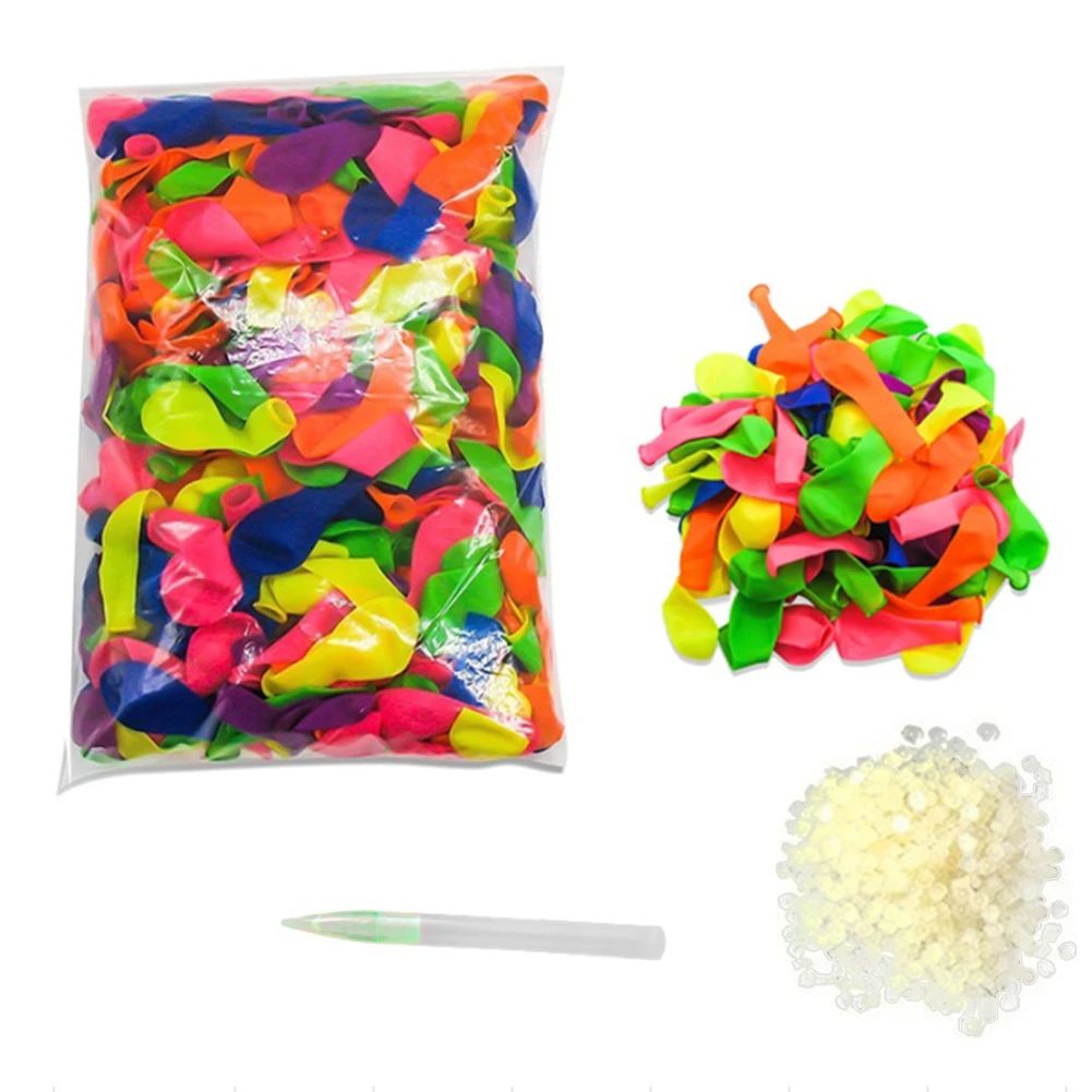 111PCS/Pack Multicolor Latex Filling Water Bombs Balloons Ch