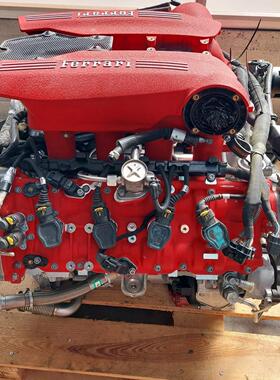 适用法拉利 360 375 400 456 458 488 F154CD 3.9T V8 发动机总成