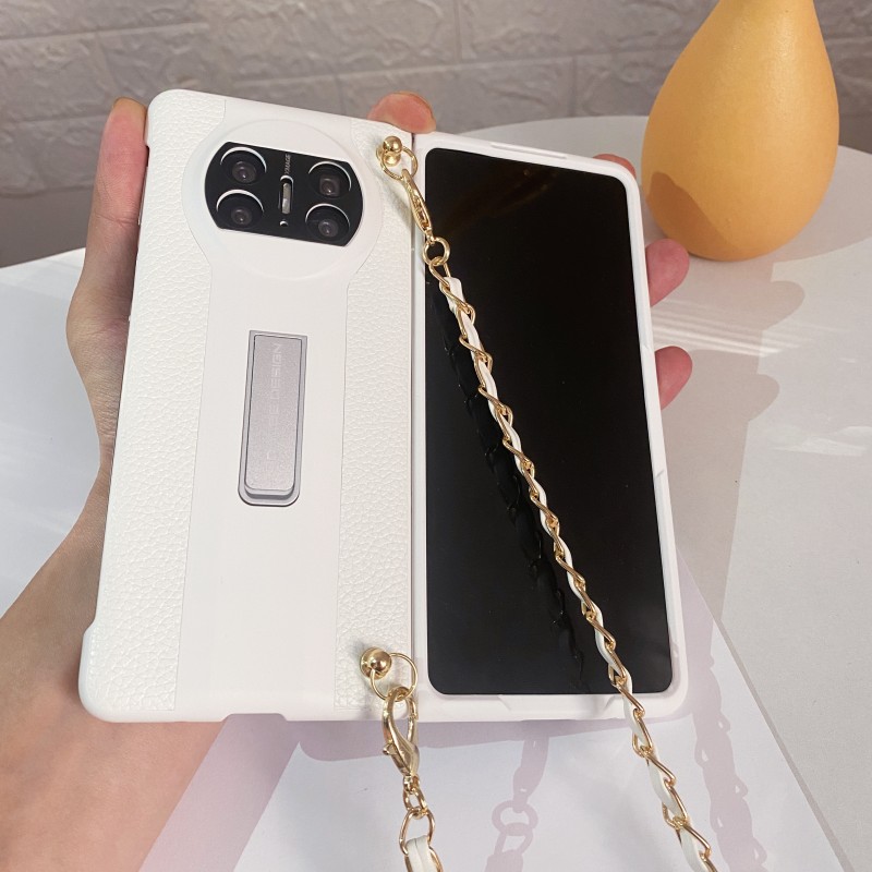 华为matex3真皮小众男女手机壳