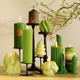 奶油绿色 饰蜡烛摆件无烟 家居装 香薰蜡烛套装 ins风小众高级感法式