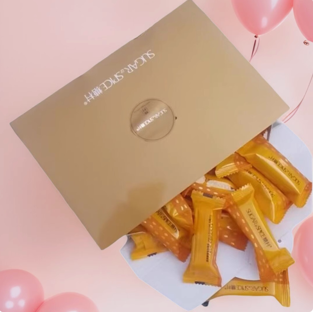 时尚轻巧伴手礼糖村综合糖果礼盒太妃糖原味