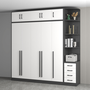 轻奢衣柜卧室简约现代家用收纳柜极经济型小户型结实简易大衣橱