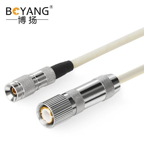 博扬 2M跳线L9-CC4 2M兆E1接头成品跳线syv75-2-1同轴电缆DDF转