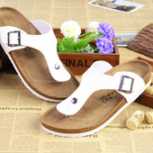 陈冠希潮流男士 人字拖鞋 情侣沙滩鞋 夏季 透气软木鞋 tuoxie