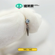 CC猪弟家 高抛光钛合金耳钉耳骨耳窝钉内螺纹 尖锥吊坠 16G 18G