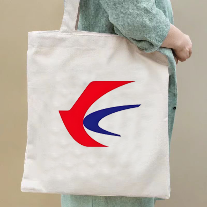 航空周边帆布袋定制广告logo图案东南航国航海航纪念品空姐帆布包