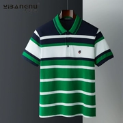 Danh sách mùa hè Yibangnu 2019 size lớn cho nam cotton giản dị áo thun ngắn tay cha trẻ nam polo - Polo