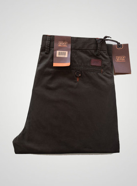 JEPS春夏秋新款纯棉休闲长裤男士高档品质军绿卡其中年休闲裤大码