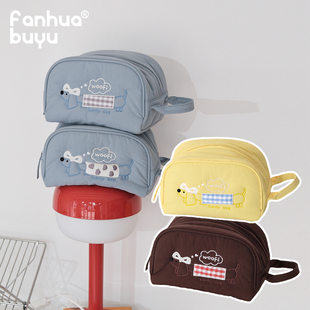 梵花不语高颜值大容量化妆包女便携式旅行洗漱包化妆品收纳包防水