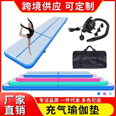 跆拳道空翻气垫舞蹈体操练习