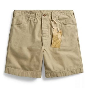 RRL衣酷  2018RRL/Double RL美国复古Straight Fit Cotton Short