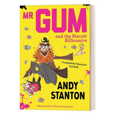 进口原版 Mr Gum and the Biscuit Billionaire 阿甘外传-阿甘和饼干大富翁 英文版 进口英语原版书籍 英文原版   Egmont