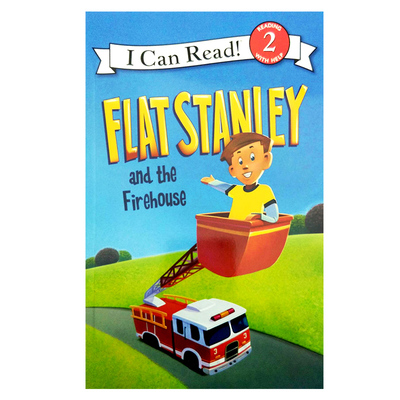 进口原版 英文原版 Flat Stanley and the Firehouse [4-8岁]   HarperCollins