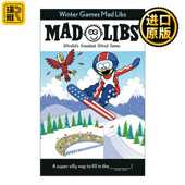 Winter 冬日游戏 Games 进口原版 Mad Libs 疯狂填词游戏 英文原版