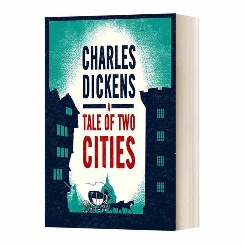 进口原版 A Tale of Two Cities 查尔斯 狄更斯 双城记 Alma经典文学 英文版 进口英语原版书籍 英文原版 Charles Dickens