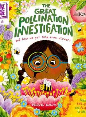 进口原版 *伟大的授粉调查 The Great Pollination Investigation 英文原版 儿童科普读物 自然科学 精装精品绘本    Templar Publ